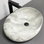 Умивальник (раковина) VBI RICCIA LIGHT STONE GLOSSY накладний VBI-017202 - 1
