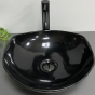 Умивальник (раковина) VBI RONTA DARK BLACK GLOSSY накладний VBI-017301 - 4