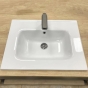 Умивальник (раковина) VBI MORTARA 60 WHITE врізний VBI-018040 - 2