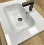 Умивальник (раковина) VBI MORTARA 60 WHITE врізний VBI-018040 - 3