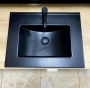 Умивальник (раковина) VBI FERRARA 60 BLACK MATT врізний VBI-018042 - 2