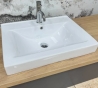 Умивальник (раковина) VBI BAGNARA 70 WHITE врізний VBI-018063 - 2
