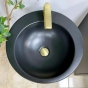 Умивальник (раковина) VBI AGROPOLI BLACK MATT підлоговий VBI-019004 - 4
