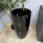 Умывальник (раковина) VBI AGRIENTO BLACK GLOSSY напольный VBI-019005 - 1