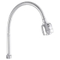 Вилив для змішувача гнучкий ZERIX ZX 25см хром (ZX3002) - 1