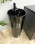 Умивальник (раковина) VBI BOLONIA BLACK GLOSSY підлоговий VBI-019018 - 1