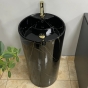 Умивальник (раковина) VBI BOLONIA M BLACK MARBLE підлоговий VBI-019026 - 1