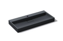 Умивальник раковина VBI ESTE 100 BLACK 1/O накладний підвісний VBI-019923 - 8