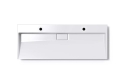 Умивальник раковина VBI ESTE 120 WHITE 2/O накладний підвісний VBI-019927 - 7