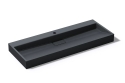 Умивальник раковина VBI ESTE 120 BLACK 1/O накладний підвісний VBI-019928 - 7