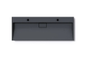 Умивальник раковина VBI ESTE 120 BLACK 2/O накладний підвісний VBI-019930 - 9