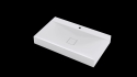 Умивальник раковина VBI FORINO 120 WHITE накладний підвісний VBI-019934 - 2