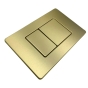 Кнопка смыва для инсталляции VBI ELBA XS BRUSHED GOLD VBI-030106 - 5