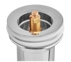 Донний клапан натискний для раковини KOER латунь 1 1/4" хром (KR5786) - 2