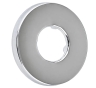 Чашка декоративная Zerix RST-01 Chrome (круглая) из нержавеющей стали SUS304 хром (ZX5106) - 1