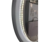 Зеркало Zerix Fusion MV01-50x70 с LED Touch, Anti-fog, димером, регулятором яркости (ZX6067) - 4