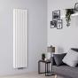 Вертикальний радіатор Rastas Aurora 2 White 1800/480 мм 1884 Вт (RR-UT1800480DW) - 1