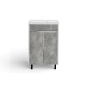 Тумба Vivia Loft Д2 (Бетон) к умывальнику Idea-50 (А0060501) - 3