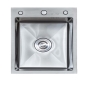 Мийка кухонна Insana LEIF IB 5050 з нержавіючої сталі 50х50х22 satin (А0059856) - 1