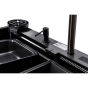 Мийка кухонна Insana TWITER-2 7546 чорна з нержавіючої сталі 75х46х22 BLACK (А0059849) - 3
