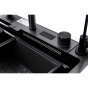 Мийка кухонна Insana TWITER-2 7546 чорна з нержавіючої сталі 75х46х22 BLACK (А0059849) - 6