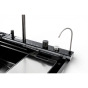 Мойка кухонная Insana PIANO B-7 7546 черная из нержавеющей стали 75х46х22 BLACK (А0059853) - 5