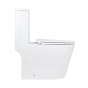 Унітаз моноблок підлоговий Mixxus BEVEL-0406-T1 690х360х790mm, система змиву TORNADO 1.0 (MI6729) - 4