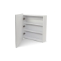Дзеркало з шафкою Vivia Loft 600x550 біле (А0060504) - 3