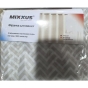 Шторка для ванной Mixxus SCT-005 1800x1800мм, со встроенными кольцами, узор «Серый» (AC0646) - 2