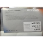 Шторка для ванной Mixxus SCT-017 1800x1800мм, с кольцами, узор «Полоска бело-черная» (AC3587) - 4