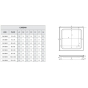 Душовий піддон SHOWER Carisma 80x80 (С15467) - 2