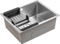 Кухонная мойка Gunter & Hauer Ruwer 5522 Inox Honey 55x45 см (Ruwer5522InoxHoney) - 2