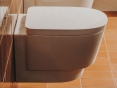 Унитаз подвесной безободковый белый ROCA Tura с сиденьем Slim микролифт (A346697000+A801F02002) - 2