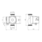 Насос циркуляційний Forwater GPD 25/4-130 (CV012963) - 6