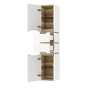 Пенал для ванної кімнати Mirater Сакраменто 35см, правий, білий (MIRA5579) - 2