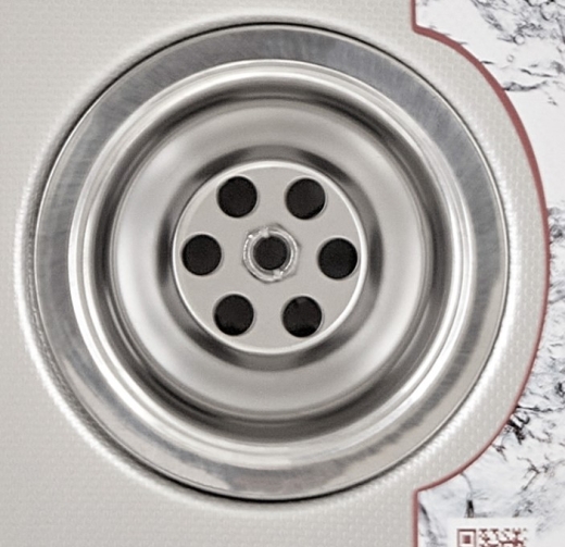 Мийка кухонна ZERIX Z6642-08-180MD decor (ZM0616) - 3