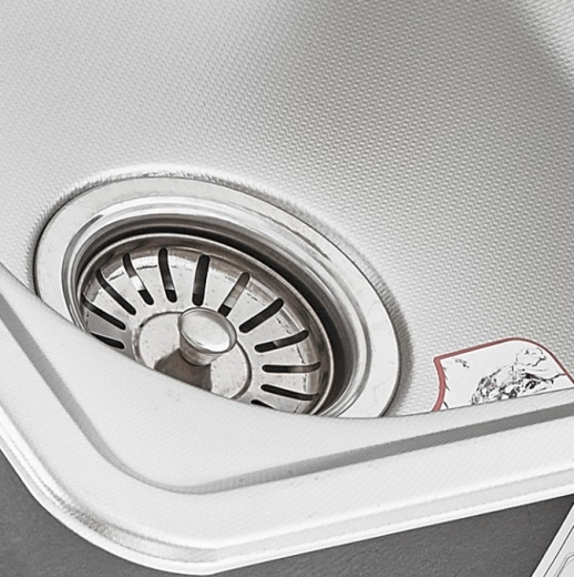 Мийка кухонна ZERIX Z6642-08-180MD decor (ZM0616) - 4