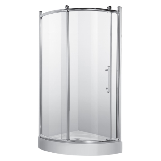 Душова кабіна Rhein RH215L 90*90*(15) 212 рама хром, скло прозоре (227-RH215L) - 1