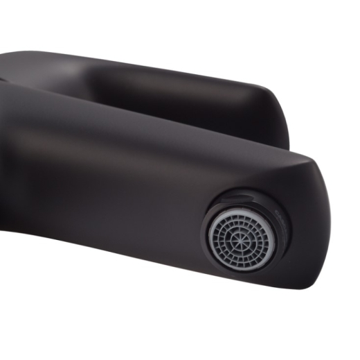 Смеситель для умывальника Koer KB-10008-05 черный (KR3471) - 4
