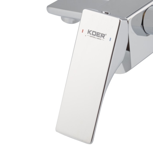 Смеситель для ванны с коротким изливом Koer KB-41010-01 хром (KR3484) - 3