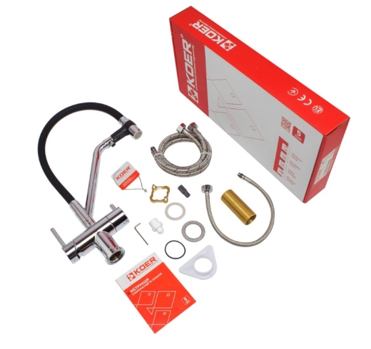 Кухонный смеситель KOER KB-72006-01 (KR3379) - 9