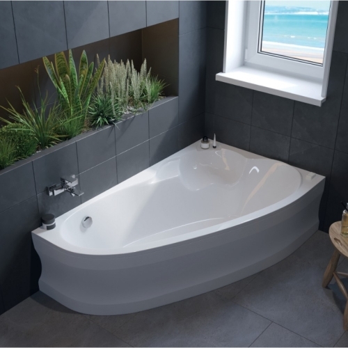 Ванна акрилова Koller Pool Nadine 150х100 P + сифон + ніжки NADINE150X100R+WBW0001+B70CМMA-57 - 2