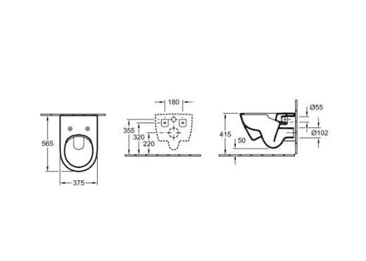 Унітаз Villeroy&Boch Subway 2.0 5614R001 - 2