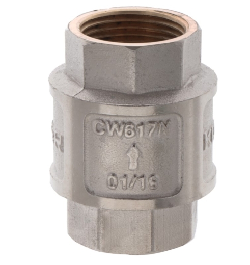 Клапан обратный KOER (никелированный) 3/4" (KOER KR.172.N) (KR2779) - 2