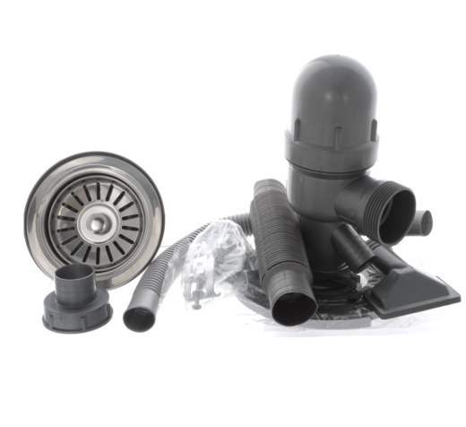 Кухонна мийка ZERIX Z6350-06-160D (decor) (ZM0562) - 3