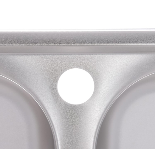 Кухонна мийка ZERIX Z7749-08-180E (satin) (ZM0565) - 2