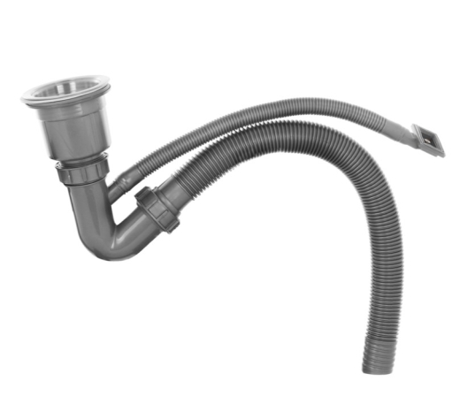 Кухонна мийка ZERIX Z6642-08-180E (satin) (ZX1600) - 3
