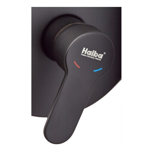 Смеситель для душа Haiba Amanda 003 inner черный (HB3956) - 2