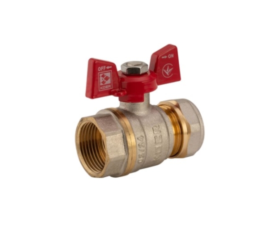 Кран кульовий Koer KR.352 - 20x3/4F Wing (LL1789) - 4