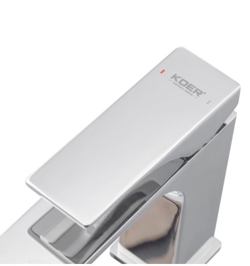 Смеситель для умывальника Koer KB-10010-01 (Цвет хром) (KR3478) - 3